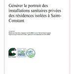  Portrait des installations sanitaires des résidences isolées de la Ville de Saint-Constant